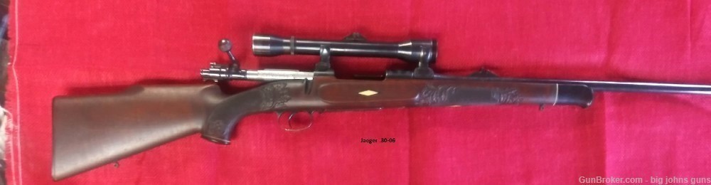 Kurt Jaeger (Wiesbaden) Mauser .30-06, Ziel Scope-img-0