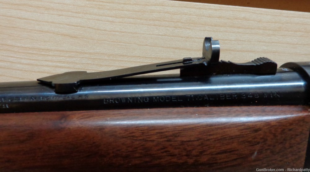 Browning Model 71 Grade 1 Lever Action .348 Win (5 rd.) - 1987 - 20" Barrel-img-4