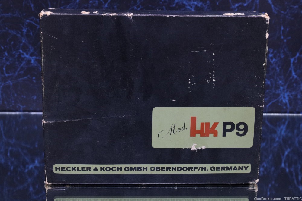 HECKLER & KOCH P9S TARGET MODEL 9MM EARLY 100 SERIES PREFIX W/BOX C&R ELIG-img-53