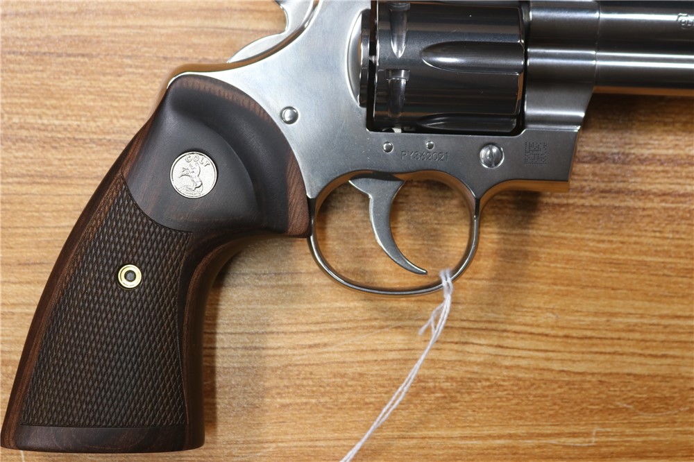 Colt Python 357 Magnum Stainless 4" Barrel 6 Round Box-img-4