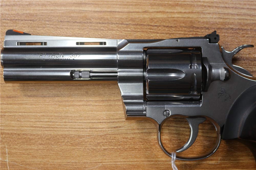 Colt Python 357 Magnum Stainless 4" Barrel 6 Round Box-img-5