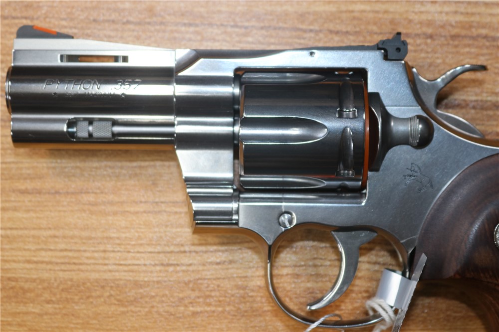 Colt Python 357 Magnum Stainless 3" Barrel 6 Round Box-img-4