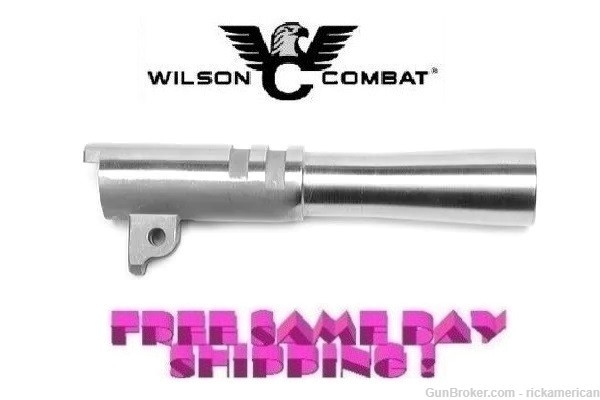 Wilson Combat 1911 Drop In Barrel, Tactical, 45 ACP Compact, 4" # 33WDTC-img-0