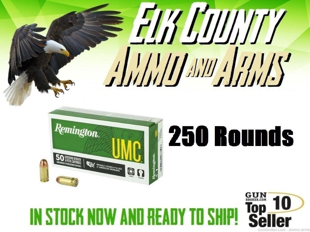 Remington UMC .380 ACP / Auto 95 Grain 250 Rounds - L380AP-img-0