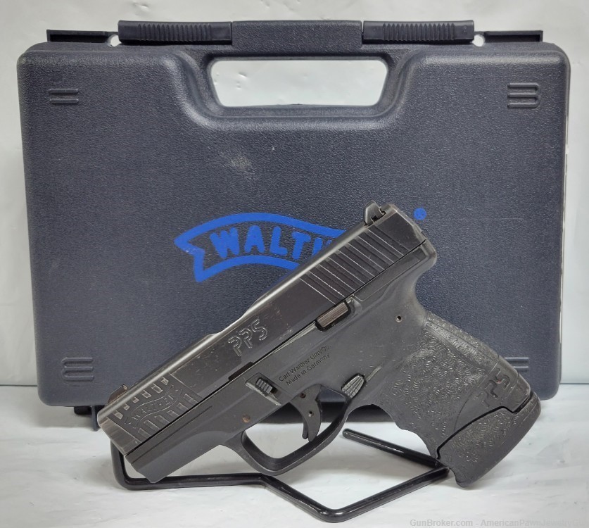 Walther PPS M2 9MM w/ 2 Mags, Holster, Mag Pouch, Factory Box & Papers-img-0