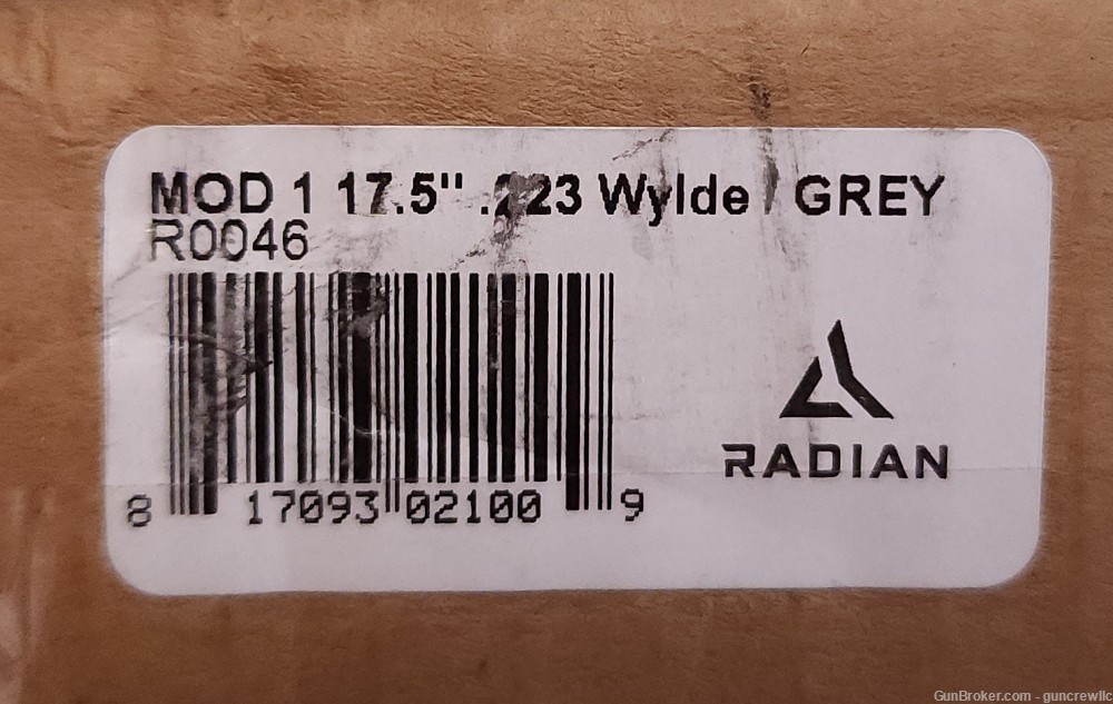 Radian Weapons DMR Mod1 Mod Model 1 Grey 5.56 223 Wylde R0046 17.5" Layaway-img-25