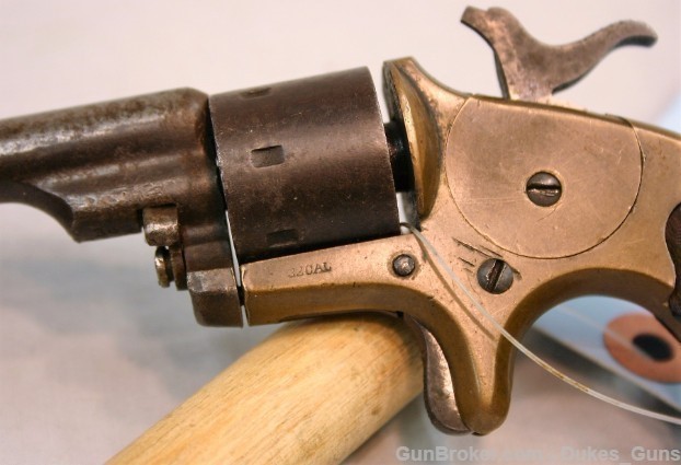 Colt Open Top Pocket Model Revolver MFG 1874 antique Rare!-img-11