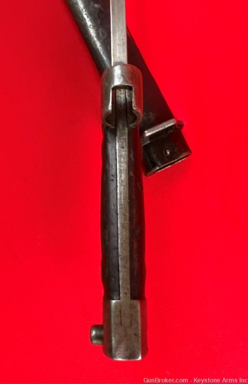FRENCH 1892 BERTHIER BAYONET WITH SCABBARD-img-6