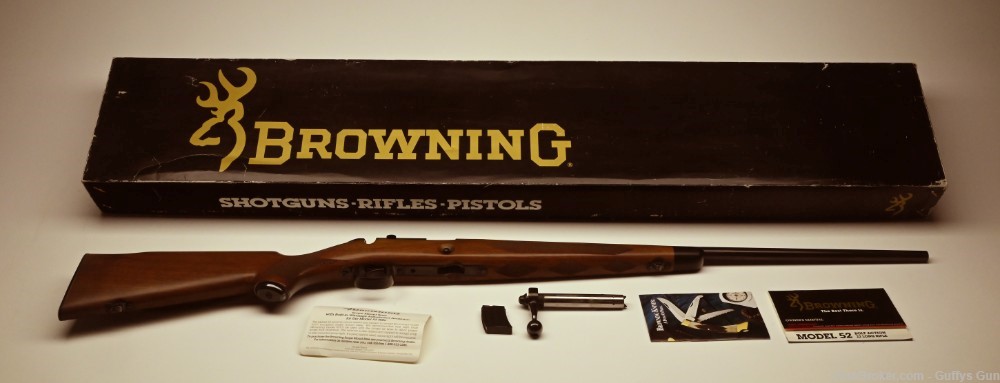 Browning model 52 sporter 24" W/ Extra Magazine-img-0