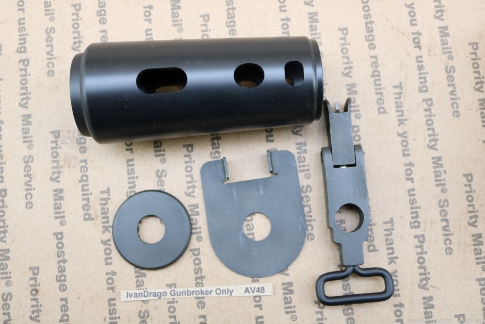 REPRO Colt DOE Barrel Parts Kit Front Sight Handguard SMG AR15 9mm 633 -img-5
