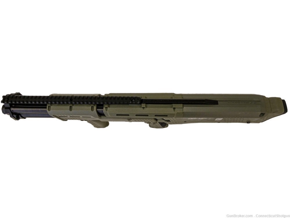 Standard Mfg - DP-12 Double Barrel Pump Shotgun - OD Green-img-4