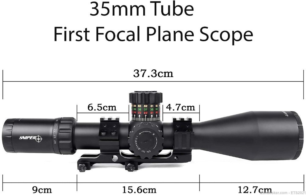 VT4.7-29x56mm FFP 35MM Scope Long range Riflescope First Focal Plan-img-6