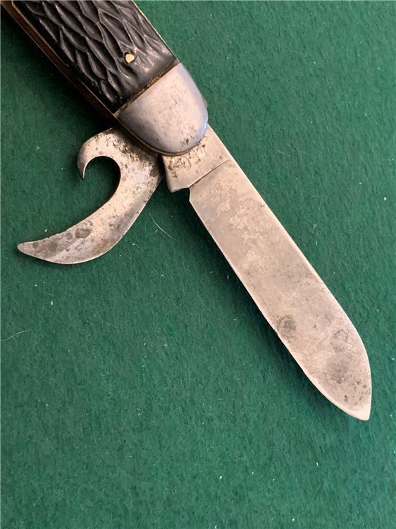 WWII CAMCO NO. 450 4 BLADE POCKET KNIFE, RARE-img-2