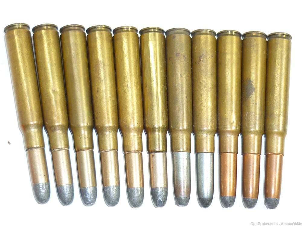 1rd - USA 8x57J - 318 J Bore - WRAco REM UMC - SP Bullet 8mm Mauser-img-0