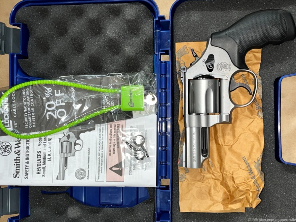 Smith & Wesson S&W Model 69 Combat Magnum 44Mag 10064 SS 2.75" Layaway-img-1