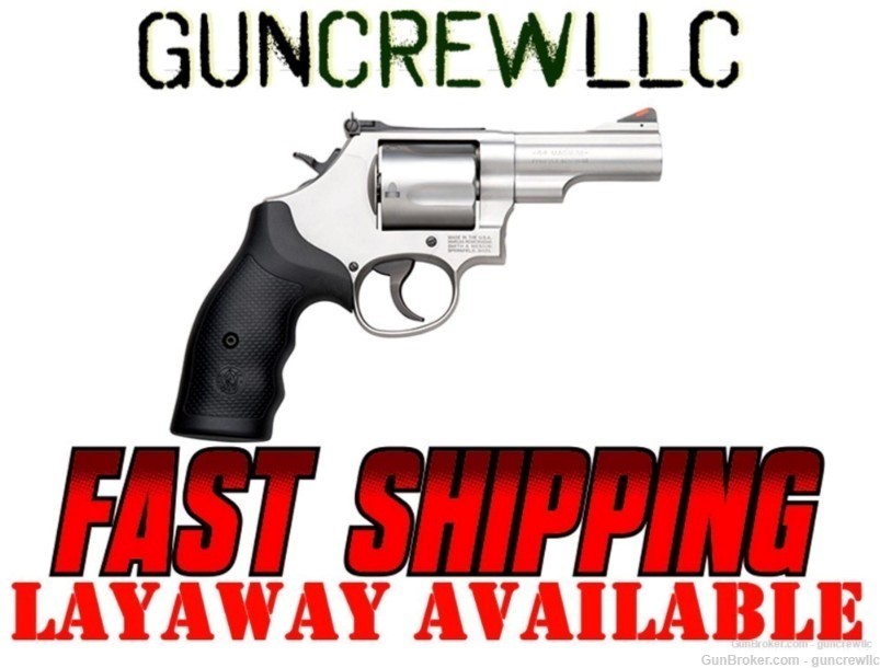 Smith & Wesson S&W Model 69 Combat Magnum 44Mag 10064 SS 2.75" Layaway-img-0