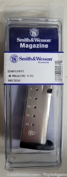 Smith & Wesson SD40 SD40VE 40S&W 14rd factory magazine 199270000-img-0