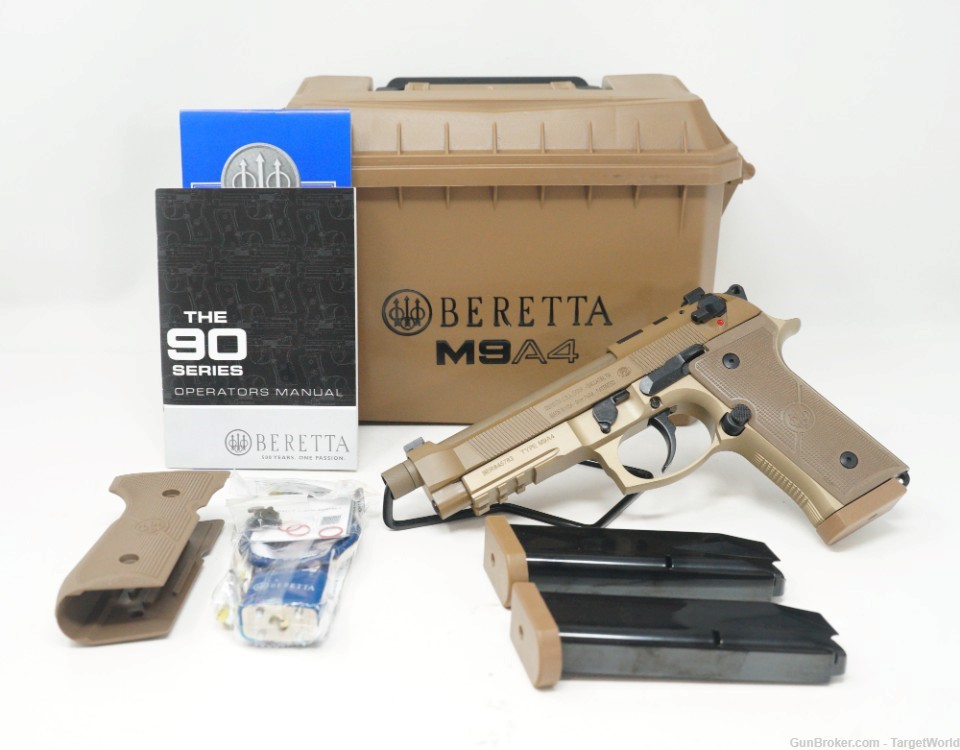 BERETTA USA M9A4 G 9MM FDE POLYMER FRAME/GRIP 18 OPTICS READY(BEJS92M9A4GM)-img-31