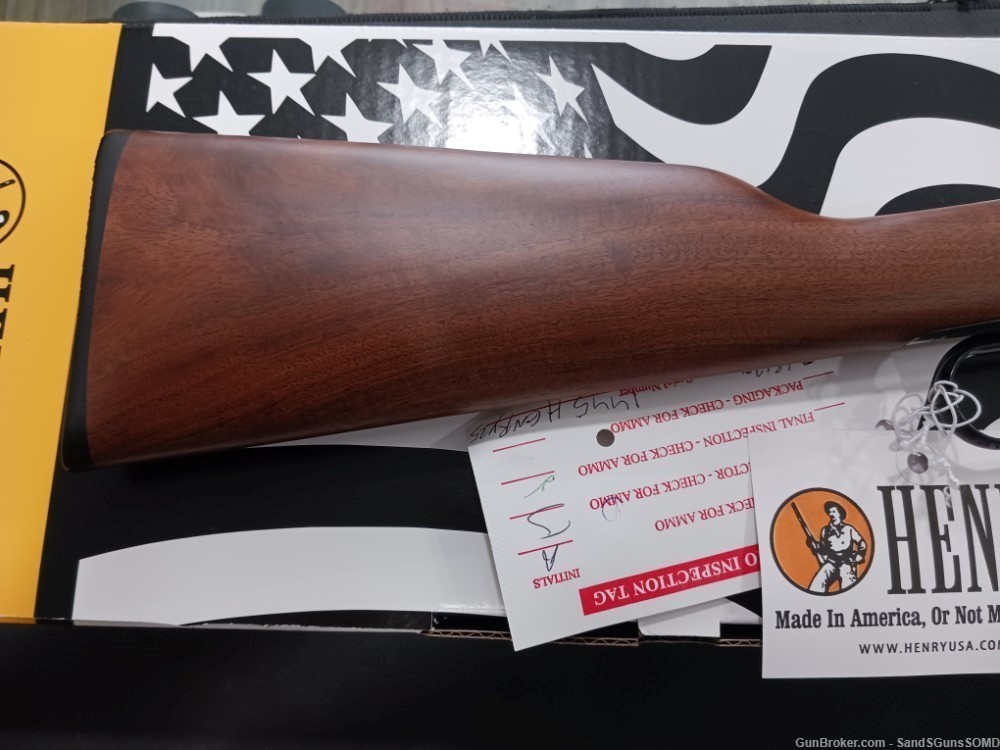 25TH Anniversary HENRY H001-25 22LR ENGRAVED GOLD LEVER ACTION RIFLE New-img-1