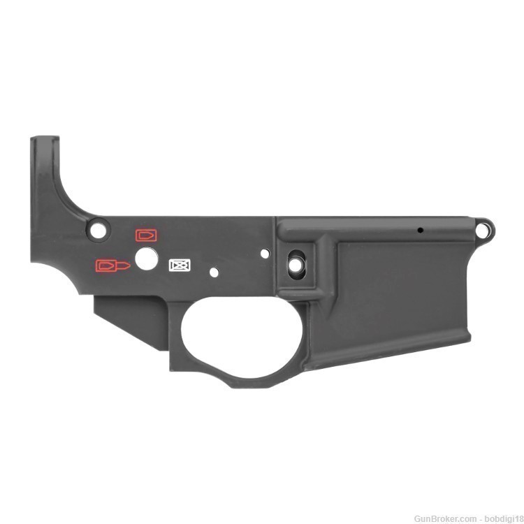 Spike's Tactical, Stripped Lower, Punisher, Color Filled ST15 NO CC FEES-img-1