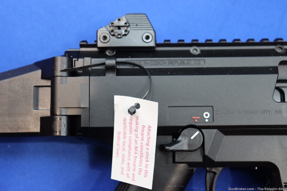 CZ USA Model SCORPION 3 PLUS Tactical Rimfire Rifle 22LR Folder 10RD Mag SA-img-12