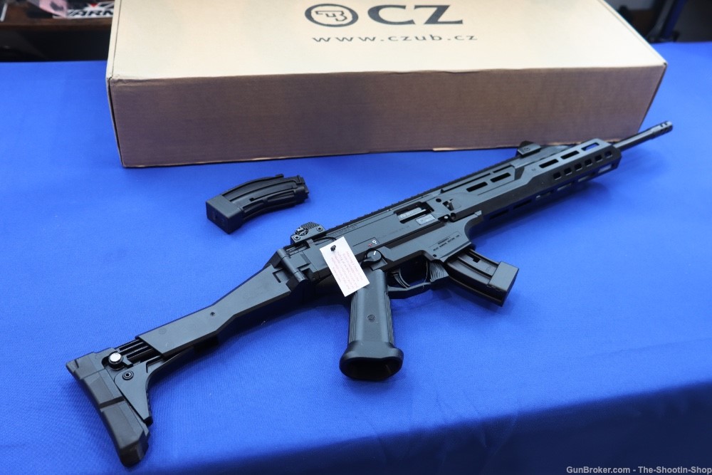 CZ USA Model SCORPION 3 PLUS Tactical Rimfire Rifle 22LR Folder 10RD Mag SA-img-0