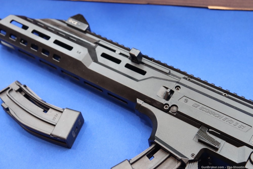 CZ USA Model SCORPION 3 PLUS Tactical Rimfire Rifle 22LR Folder 10RD Mag SA-img-17