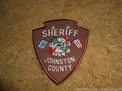 Johnson County Sheriff Patch  -  FP-061-img-0