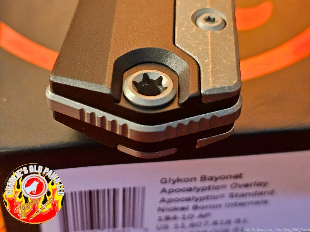 Microtech Glykon Bayonet Apocalyptic Overlay Nickel Boron Internals -img-5