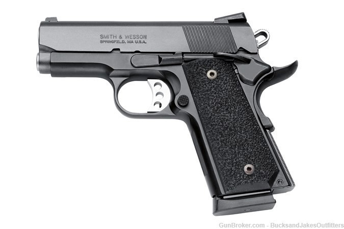 SMITH AND WESSON SW1911 SUB CMPCT 45ACP 7+1 BLK-img-0