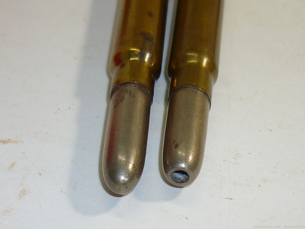 1rd - GERMAN 8x57J - 318 J Bore - SP HP FMJ Bullet - 8mm Mauser-img-13