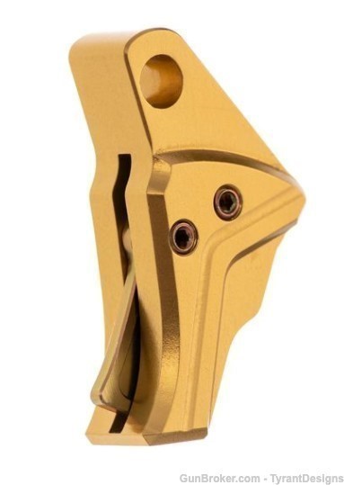 Tyrant Designs - I.T.T.S - GLOCK GEN 5 COMPATIBLE TRIGGER - Gold/Gold-img-0