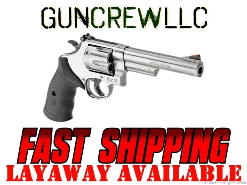Smith & Wesson S&W 163606 Model 629 44Mag SS 44 Mag Magnum 6" Layaway-img-0