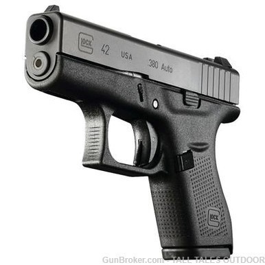 Glock 42 .380 acp Made in USA #UI4250201 New FREE SHIP-img-0