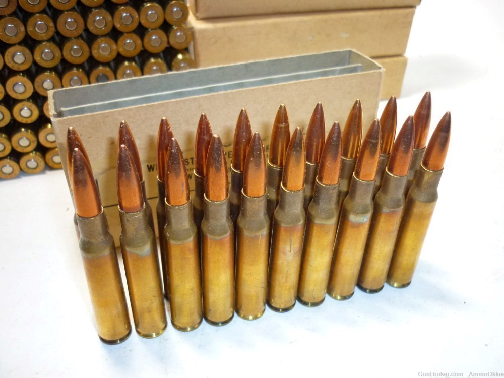 20rd - GOBIERNO DE EL SALVADOR - 7mm 7x57 - Winchester Contract 1950 - RARE-img-12