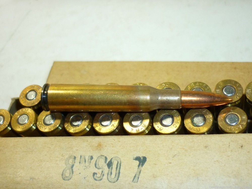 20rd - GOBIERNO DE EL SALVADOR - 7mm 7x57 - Winchester Contract 1950 - RARE-img-8