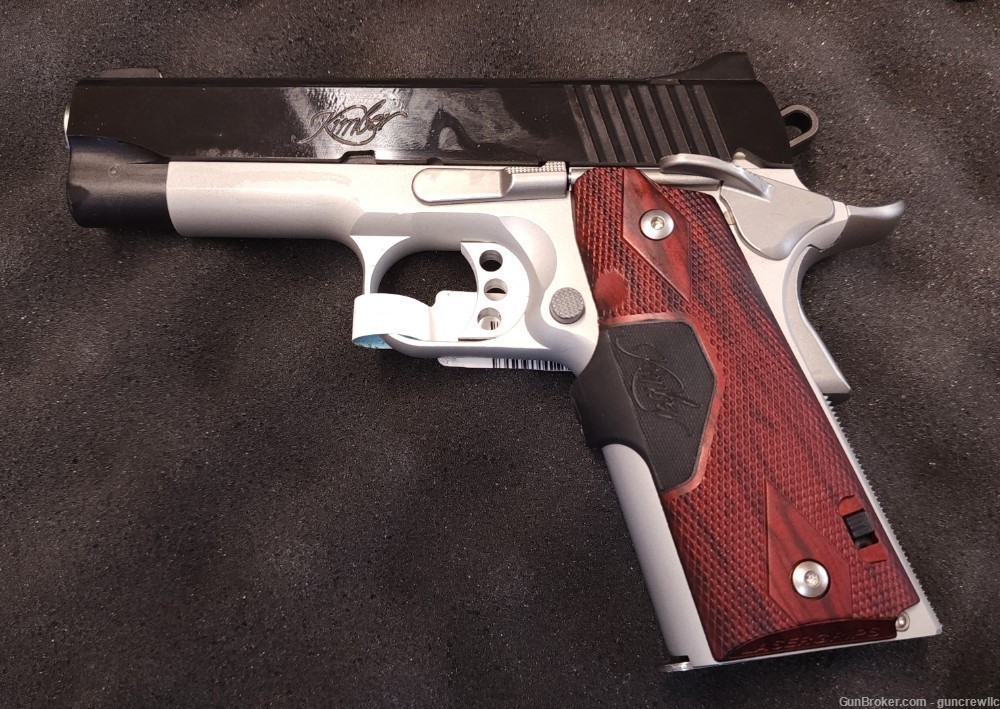 NEW Kimber Pro Carry II Two Tone LG Laser Grips 1911 9mm 3200389 4" Layaway-img-4