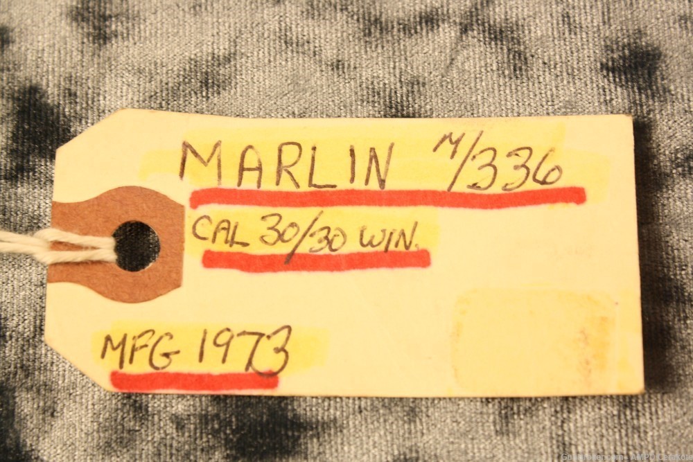 Marlin 336 .30-30 Winchester "JM" Barrel 1973-img-42