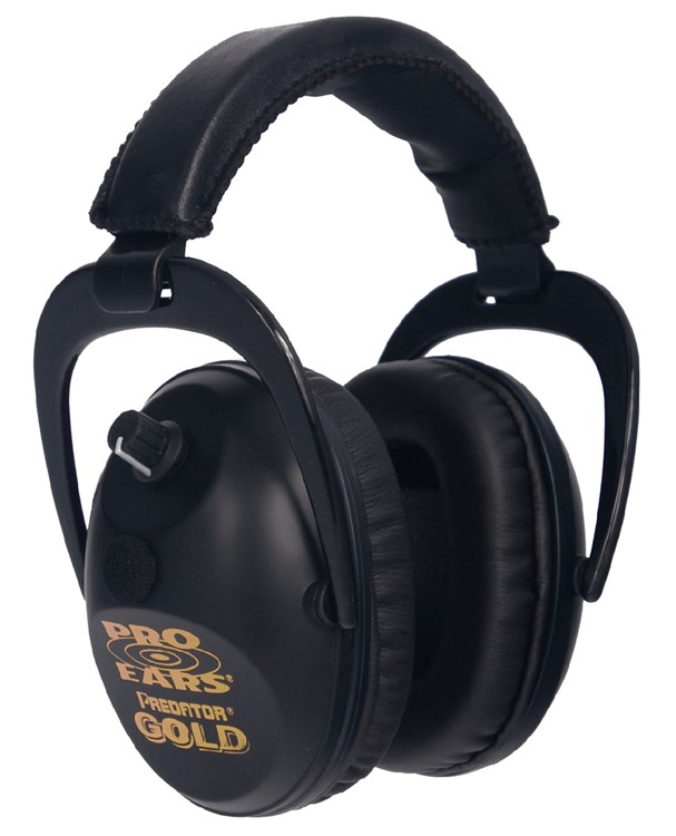 Pro Ears  Predator Gold Electronic Muff 26 dB Over the Head -img-0