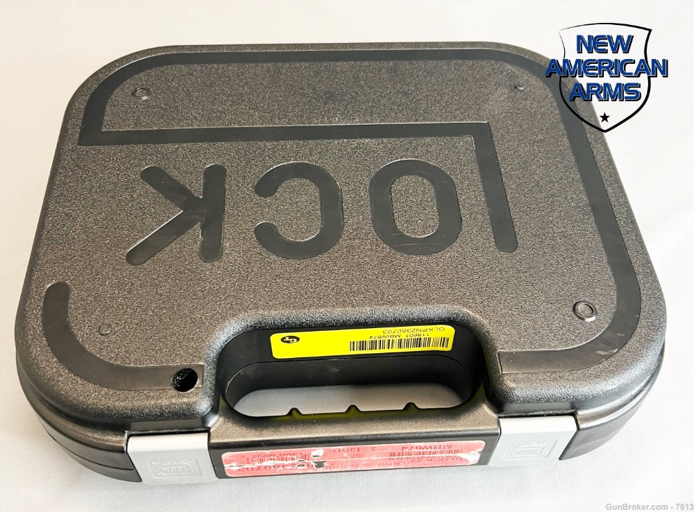 RARE COLLECTIBLE Glock Lockable Lock Box Case-img-0