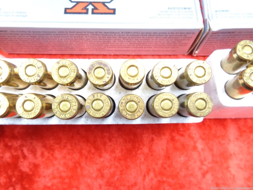 2 Box Winchester Super X 284 Win 40rds 150gr Ammo Boxes Ammunition Rifle -img-6