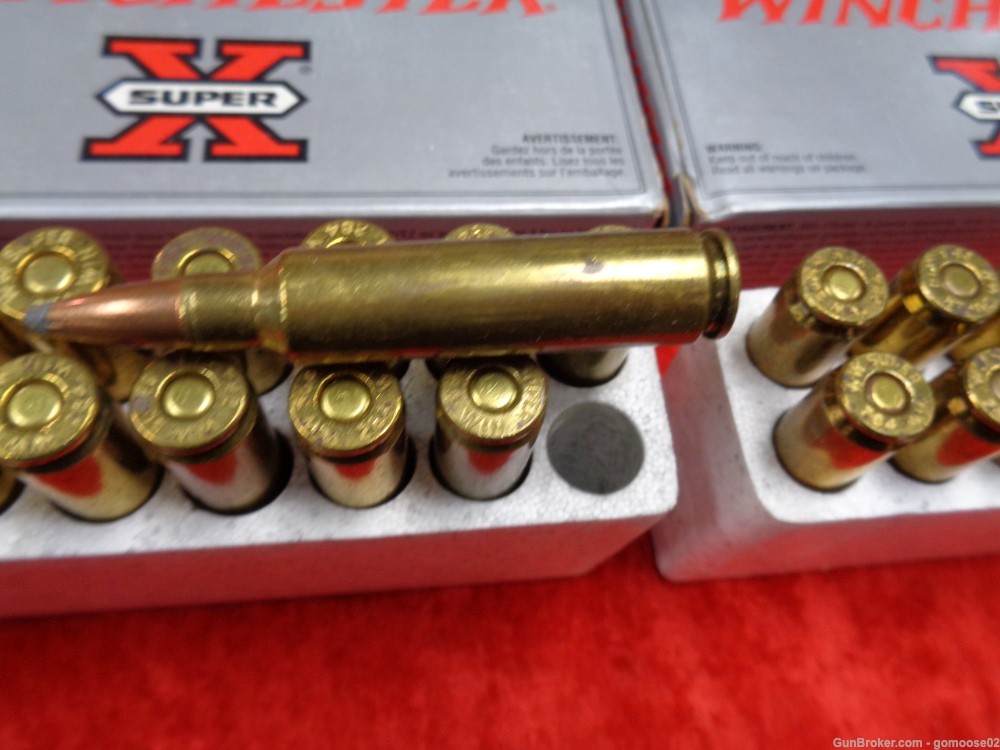 2 Box Winchester Super X 284 Win 40rds 150gr Ammo Boxes Ammunition Rifle -img-3
