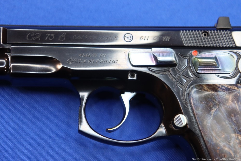 CZ Model 75 B Pistol 40th Anniversary Limited Edition 9MM High Polish ...