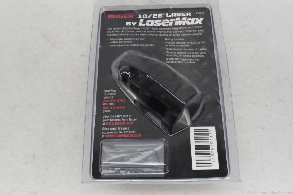 NEW IN BOX - RUGER LASERMAX 10/22 LASER - COOL UPGRADE-img-1