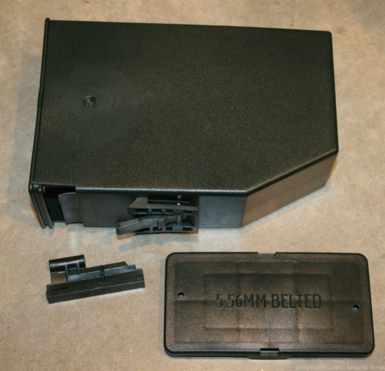  FN MINIMI M249 M249S 200RD Beltfed 5.56x45 AMMO Belt BOX 5.56 NEW-img-1