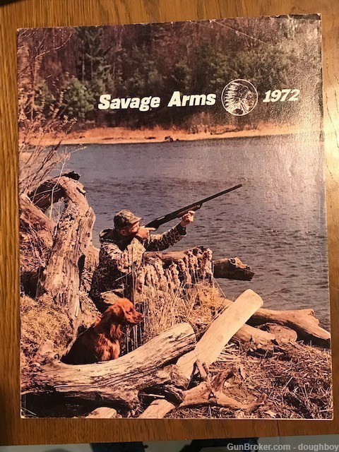Savage 1972 ORIGINAL catalog 99 24 340 Anschutz Stevens-img-0