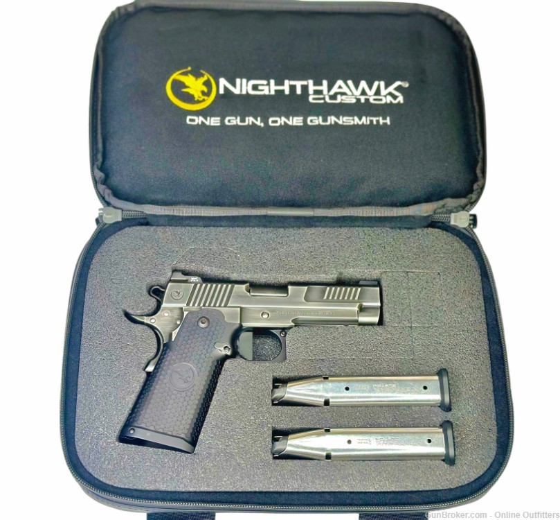 Nighthawk Custom 2011 Delegate Commander 9mm 4.25" 17+1 Smoked Nitride-img-5
