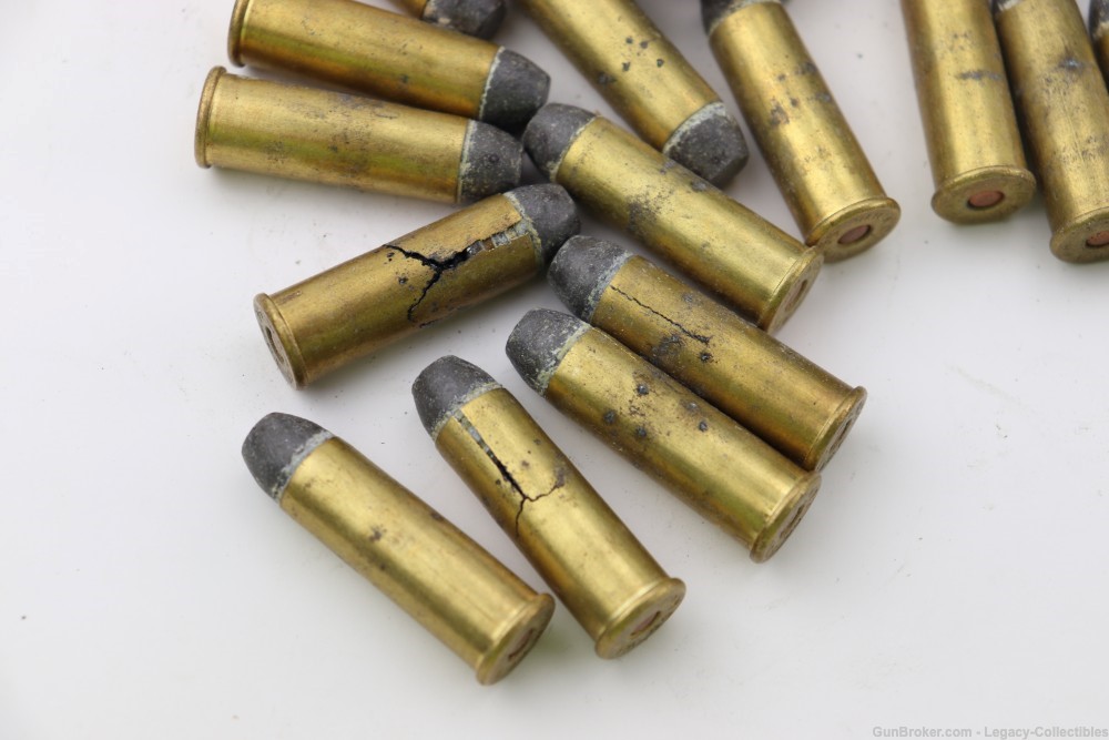 50 Rounds 1870s Winchester .44 Cal Centerfire Cartridges W/ Original ...