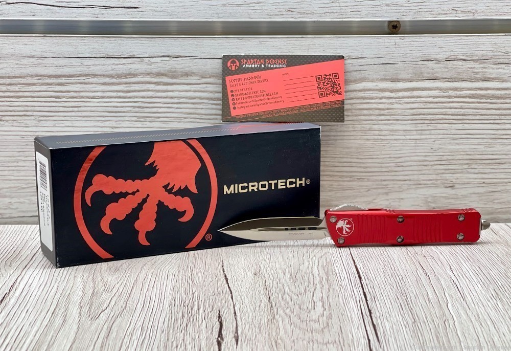 MICROTECH TROODON D/E RED SATIN STANDARD-img-0