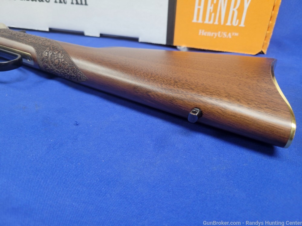 Henry Side Gate Lever Action Rifle .360 Buckhammer H024-360BH Brass NEW-img-13